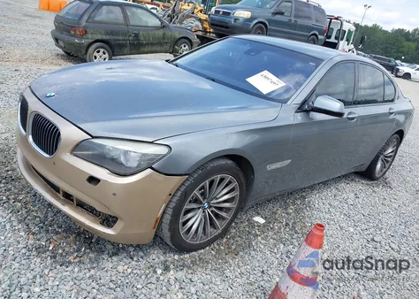 2011 BMW 750I z USA, uszkodzony, nr VIN WBAKA8C55BCY36509